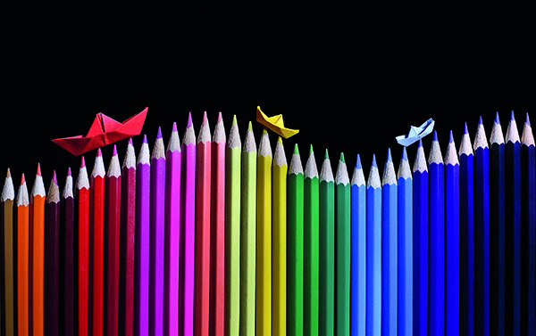 Les secrets des crayons de couleur