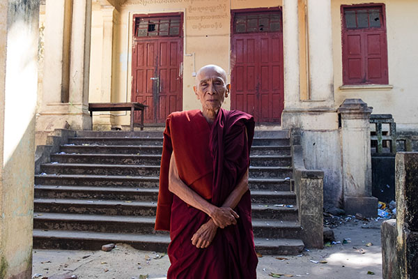 Moine en Birmanie - Photo William C. 