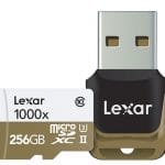 Carte Professional Lexar microSD 1000x UHS-II (U3) 256 Go
