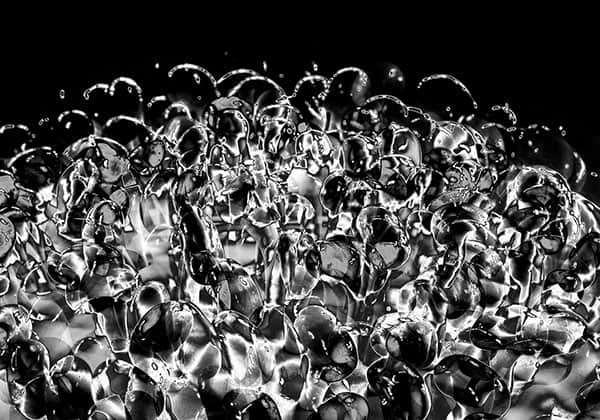 Seon KANG WOLTER - Festival of shadows 80 x 10 cm – Photo numérique avec peignant avec la lumière